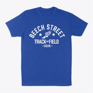 Beech Street School Track and Field Classic Dad T-Shirt