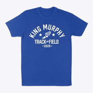 King Murphy Elementary School Track and Field Classic Dad T-Shirt