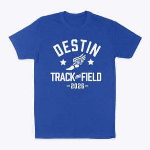 Destin Elementary School Track and Field Classic Dad T-Shirt