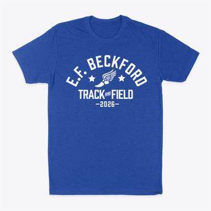 E.f. Beckford Richmond School Track and Field Classic Dad T-Shirt