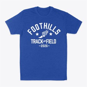 Foothills Elementary School Track and Field Classic Dad T-Shirt