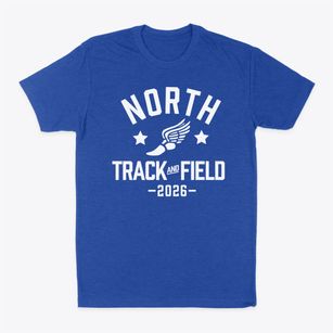 North Middle School Track and Field Classic Dad T-Shirt