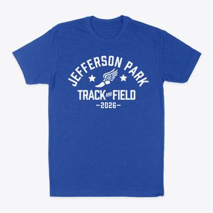 Jefferson Park Elementary School Track and Field Classic Dad T-Shirt