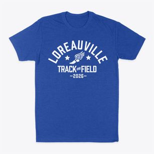 Loreauville Elementary School Track and Field Classic Dad T-Shirt