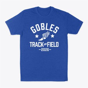 Gobles Junior Academy Track and Field Classic Dad T-Shirt