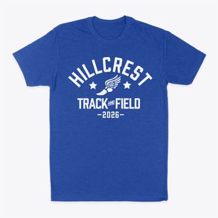 Hillcrest Environmental Science Academy Track and Field Classic Dad T-Shirt