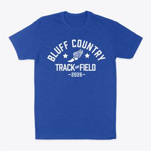 Bluff Country Learning Options Track and Field Classic Dad T-Shirt