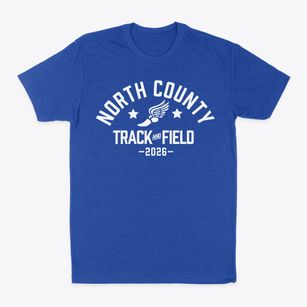 North County Christian School Track and Field Classic Dad T-Shirt