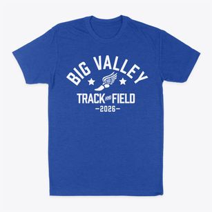 Big Valley Primary School Track and Field Classic Dad T-Shirt
