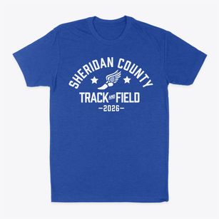 Sheridan County District 13 School Track and Field Classic Dad T-Shirt
