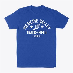 Medicine Valley High Track and Field Classic Dad T-Shirt