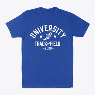 University Careers And Sports Academy Track and Field Classic Dad T-Shirt