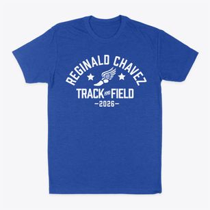 Reginald Chavez Elementary School Track and Field Classic Dad T-Shirt