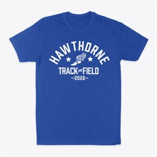 Hawthorne Elementary School Track and Field Classic Dad T-Shirt