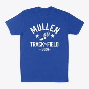 Mullen Elementary School Track and Field Classic Dad T-Shirt
