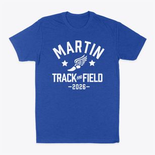 Martin Middle School Track and Field Classic Dad T-Shirt