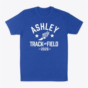 Ashley Elementary School Track and Field Classic Dad T-Shirt