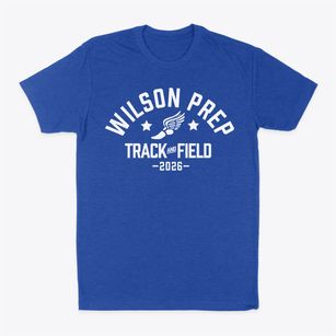 Wilson Preparatory Academy Track and Field Classic Dad T-Shirt