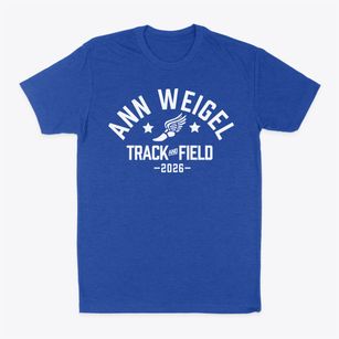 Ann Weigel Elementary School Track and Field Classic Dad T-Shirt