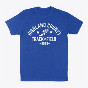 Highland County Christian School Track and Field Classic Dad T-Shirt