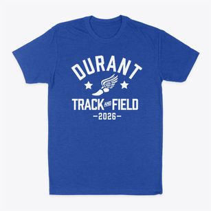Durant Intermediate School Track and Field Classic Dad T-Shirt