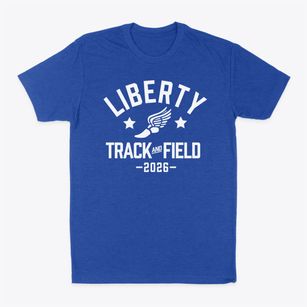 Liberty Elementary School Track and Field Classic Dad T-Shirt
