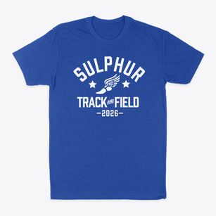 Sulphur High School Track and Field Classic Dad T-Shirt