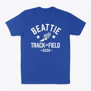 Beattie Middle School Track and Field Classic Dad T-Shirt