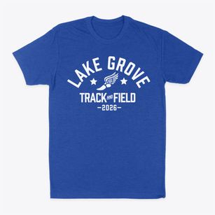 Lake Grove Elementary School Track and Field Classic Dad T-Shirt