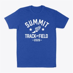 Summit High School Track and Field Classic Dad T-Shirt