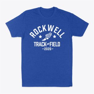Rockwell Elementary School Track and Field Classic Dad T-Shirt