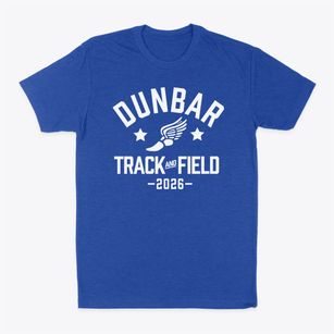 Dunbar Junior High School Track and Field Classic Dad T-Shirt