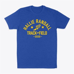 Hallie Randall Elementary School Track and Field Classic Dad T-Shirt