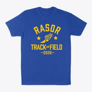 Rasor Elementary School Track and Field Classic Dad T-Shirt
