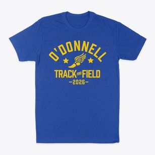 O'donnell Junior High School Track and Field Classic Dad T-Shirt