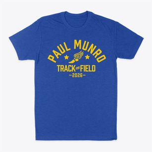 Paul Munro Elementary School Track and Field Classic Dad T-Shirt