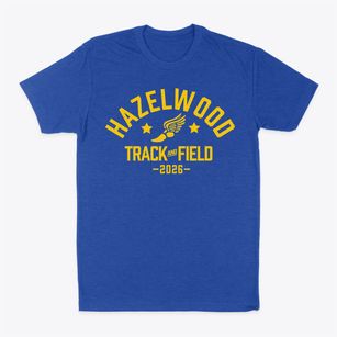 Hazelwood Elementary School Track and Field Classic Dad T-Shirt