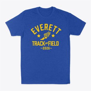 Everett High School Track and Field Classic Dad T-Shirt