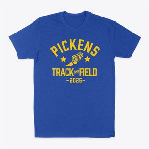 Pickens School Track and Field Classic Dad T-Shirt