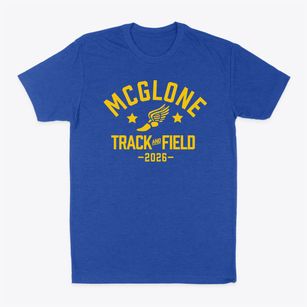 Mcglone Academy Track and Field Classic Dad T-Shirt