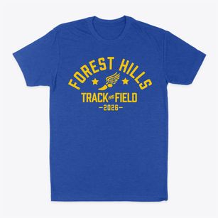 Forest Hills Elementary School Track and Field Classic Dad T-Shirt