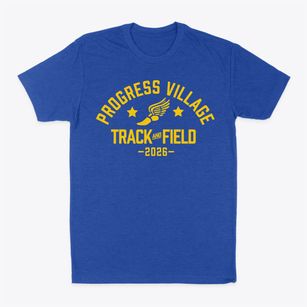 Progress Village Middle School Track and Field Classic Dad T-Shirt