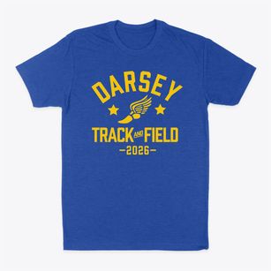 Darsey Private School Track and Field Classic Dad T-Shirt