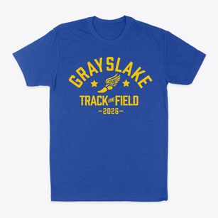 Grayslake Community High School Track and Field Classic Dad T-Shirt