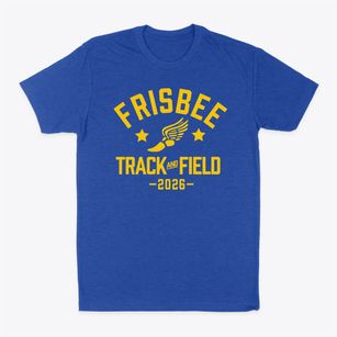 Frisbee Elementary School Track and Field Classic Dad T-Shirt