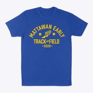 Mattawan Early Elementary School Track and Field Classic Dad T-Shirt