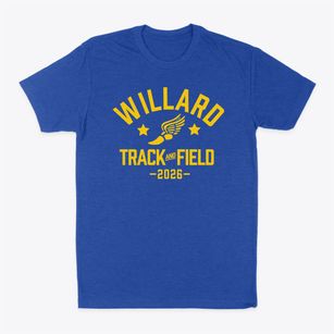 Willard Middle School Track and Field Classic Dad T-Shirt
