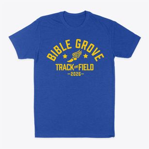 Bible Grove Elementary School Track and Field Classic Dad T-Shirt