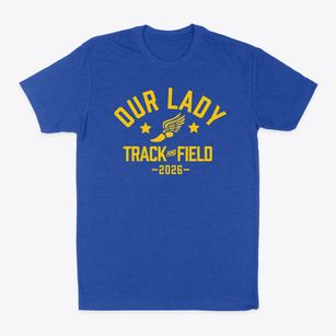 Our Lady Star Of The Sea School Track and Field Classic Dad T-Shirt