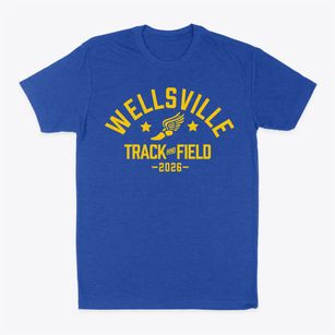 Wellsville Christian School Track and Field Classic Dad T-Shirt